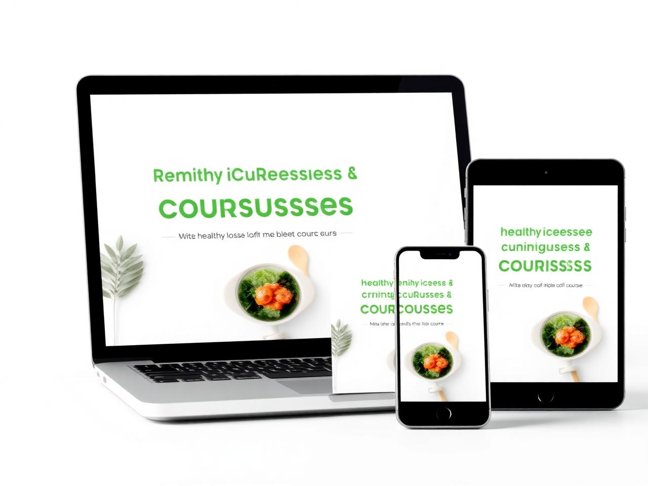 Curso disponível em celular, tablet e notebook